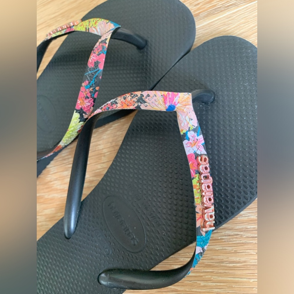 Havaianas Black Sandals Flip Flops